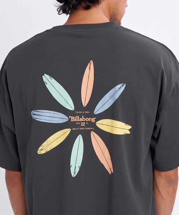 BILLABONG メンズ SOFTTY TEE 【WIDE FIT】サーフTシャツ 【2026年春夏モデル】