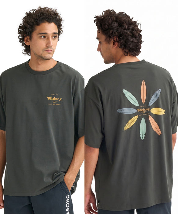 BILLABONG メンズ SOFTTY TEE 【WIDE FIT】サーフTシャツ 【2026年春夏モデル】