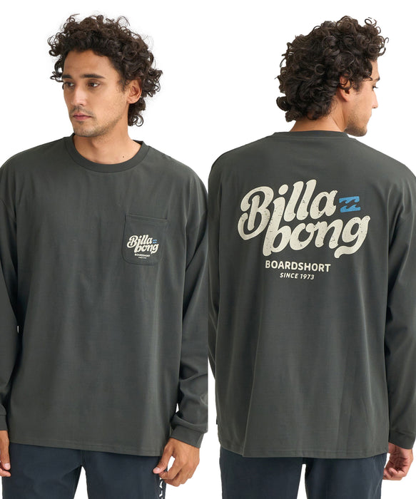 BILLABONG メンズ SOFTTY LS TEE 【WIDE FIT】長袖ユーティリティーTシャツ 【2026年春夏モデル】