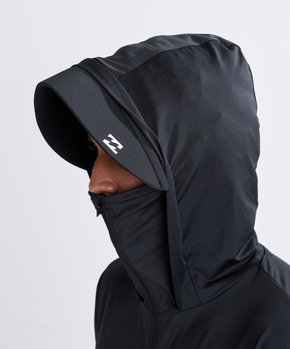 BILLABONG メンズ AIR DRY MESH PARKA ジップラッシュガード 【2026年春夏モデル】 BLK / L