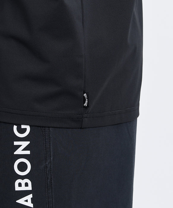 BILLABONG メンズ AIR DRY MESH SS サーフTシャツ 【2026年春夏モデル】 BLK / XL