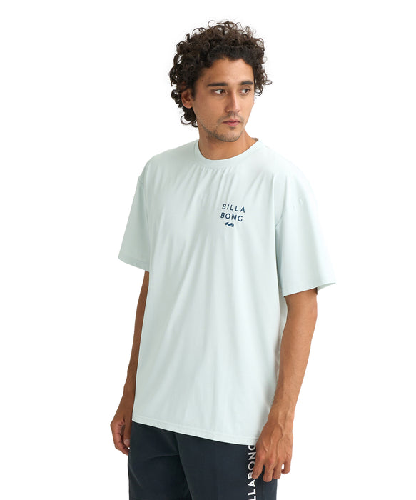 BILLABONG メンズ AIR DRY MESH SS サーフTシャツ 【2026年春夏モデル】 ICE / XL