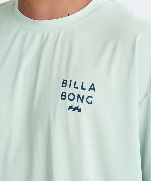 BILLABONG メンズ AIR DRY MESH SS サーフTシャツ 【2026年春夏モデル】 ICE / XL