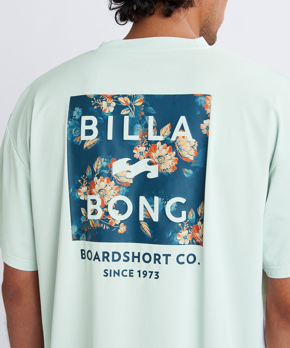 BILLABONG メンズ AIR DRY MESH SS サーフTシャツ 【2026年春夏モデル】 ICE / XL