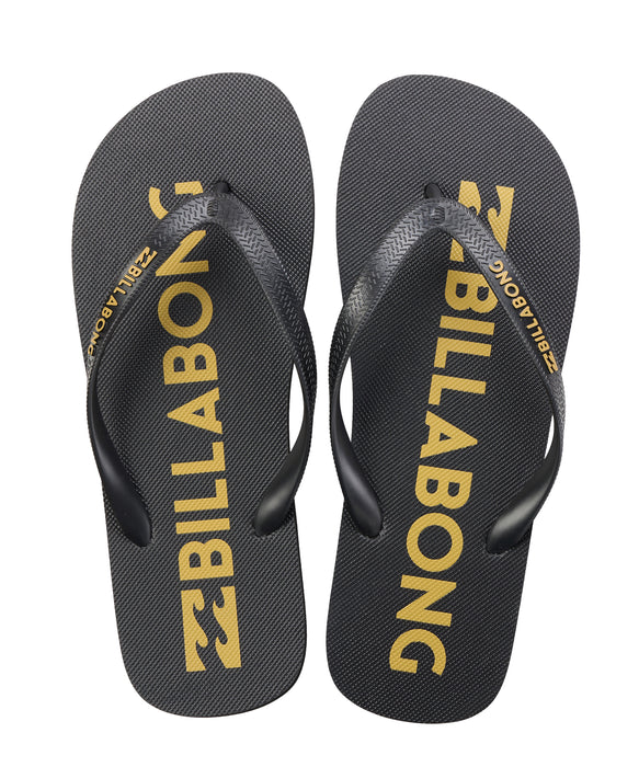 BILLABONG メンズ LOGO THONGS ビーチサンダル 【2026年春夏モデル】 BLK / 28CM