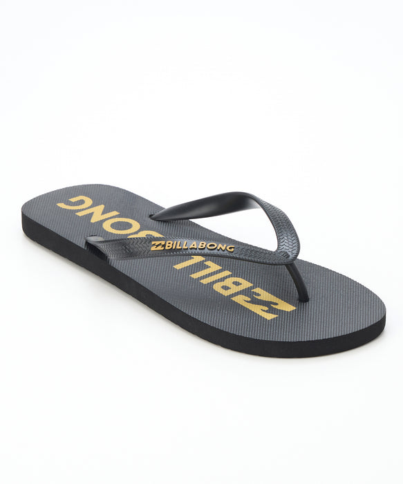 BILLABONG メンズ LOGO THONGS ビーチサンダル 【2026年春夏モデル】 BLK / 28CM