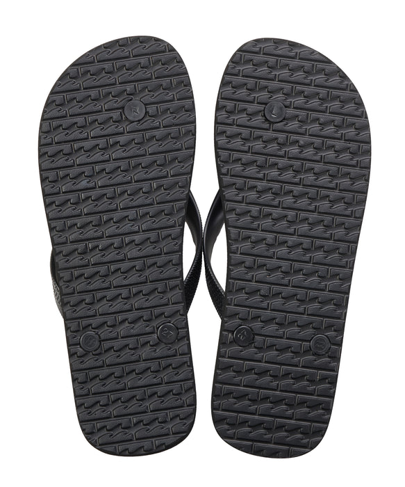 BILLABONG メンズ LOGO THONGS ビーチサンダル 【2026年春夏モデル】 BLK / 28CM