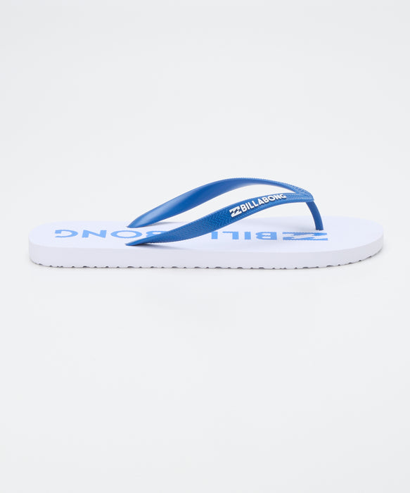 BILLABONG メンズ LOGO THONGS ビーチサンダル 【2026年春夏モデル】 WHT / 28CM