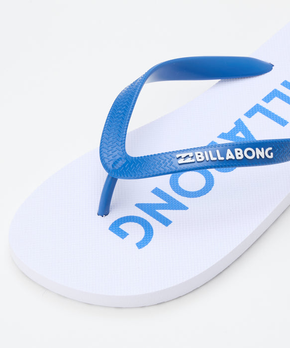 BILLABONG メンズ LOGO THONGS ビーチサンダル 【2026年春夏モデル】 WHT / 28CM