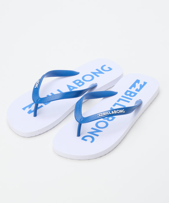 BILLABONG メンズ LOGO THONGS ビーチサンダル 【2026年春夏モデル】 WHT / 28CM