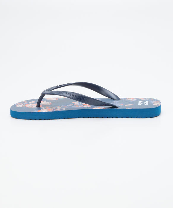 BILLABONG メンズ PRINT THONGS  ビーチサンダル 【2026年春夏モデル】 NVY / 28CM
