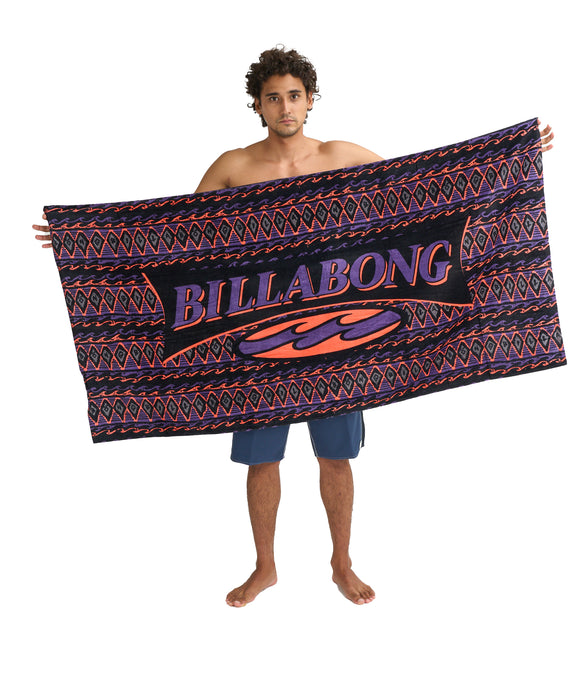 BILLABONG メンズ WAVES TOWEL タオル 【2026年春夏モデル】 BLK / F