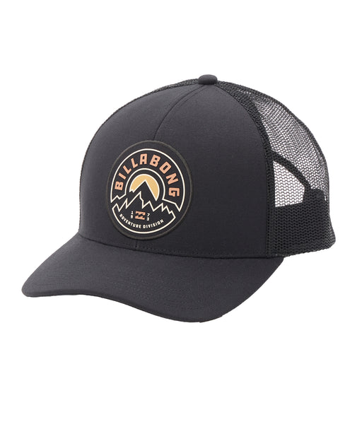 BILLABONG メンズ ADIV ROCKIES TRUCKER キャップ 【2026年春夏モデル】 BLK / F