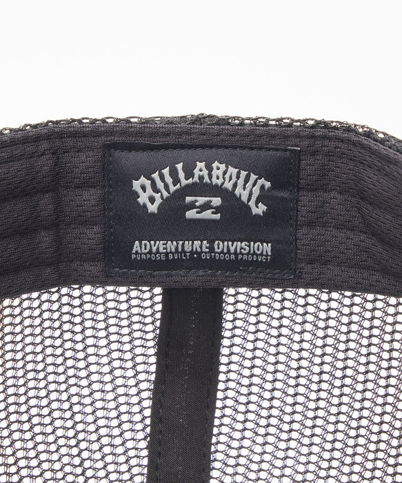 BILLABONG メンズ ADIV ROCKIES TRUCKER キャップ 【2026年春夏モデル】 BLK / F