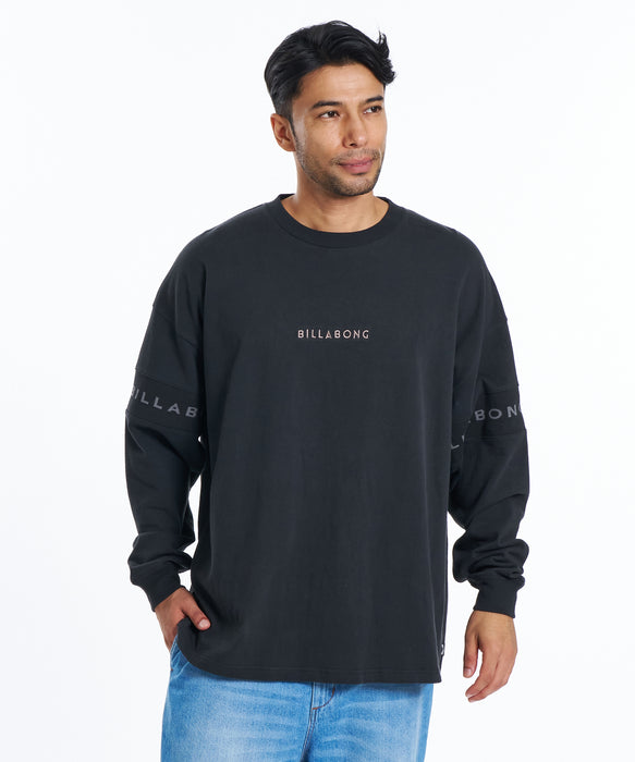 BILLABONG メンズ R SLEEVE LINE ロンT 【2026年春夏モデル】 BLK / XL