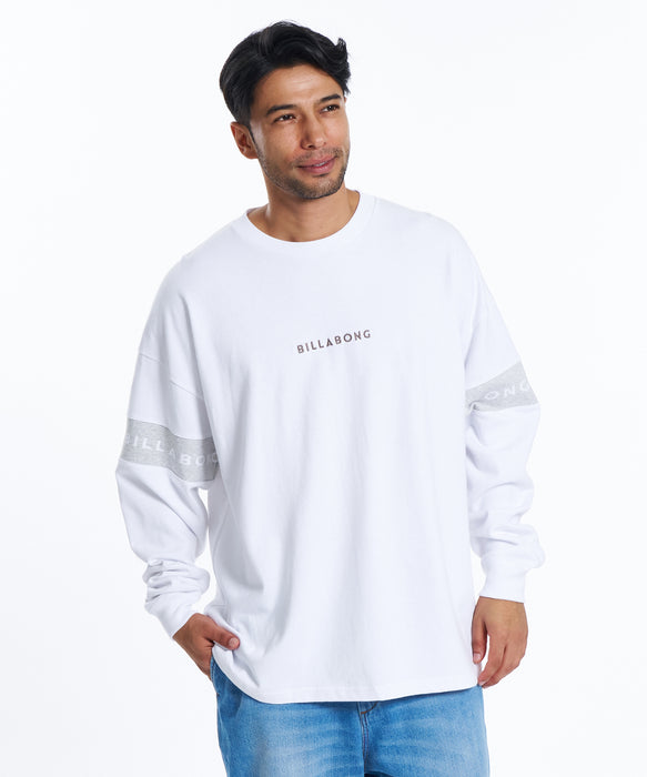 BILLABONG メンズ R SLEEVE LINE ロンT 【2026年春夏モデル】 WHT / XL