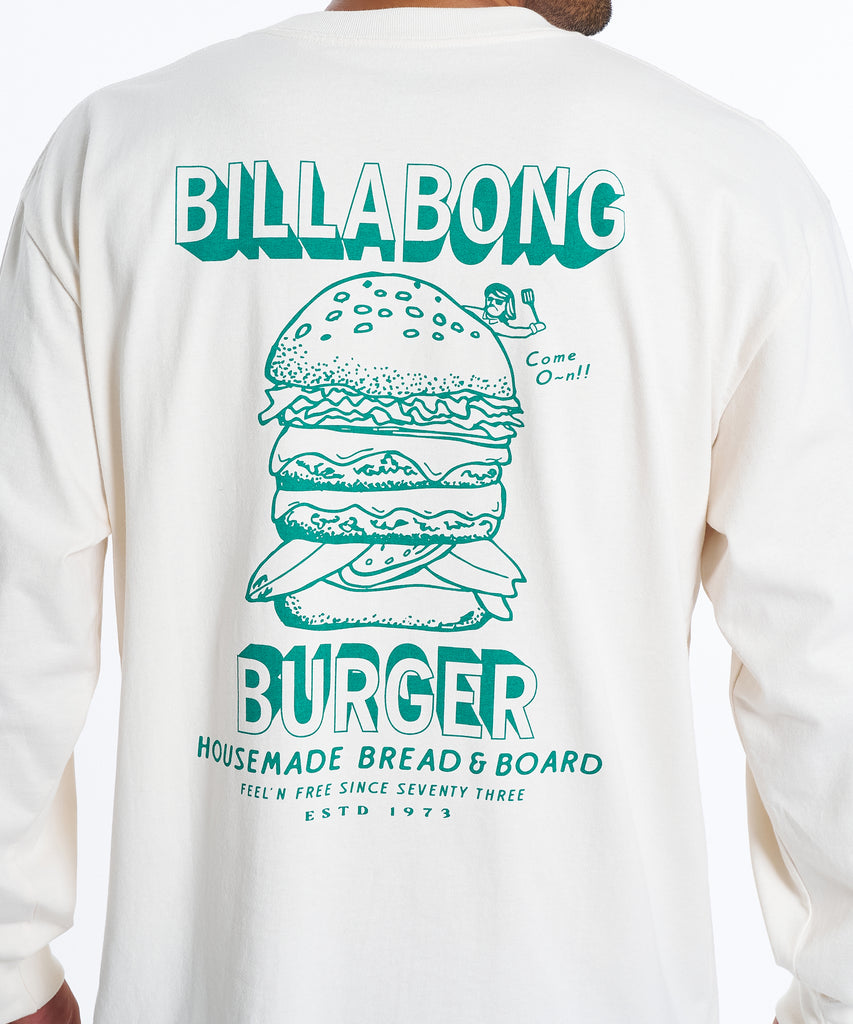 直営店限定】BILLABONG メンズ ビラボン BURGER ロンT 【2026年春夏