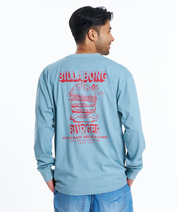 直営店限定】BILLABONG メンズ ビラボン BURGER ロンT 【2026年春夏