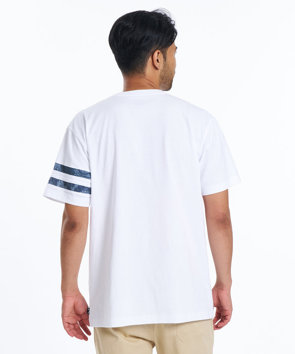 BILLABONG メンズ UNITY LINE Tシャツ 【2026年春夏モデル】 WHT / XL