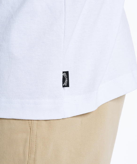 BILLABONG メンズ UNITY LINE Tシャツ 【2026年春夏モデル】 WHT / XL