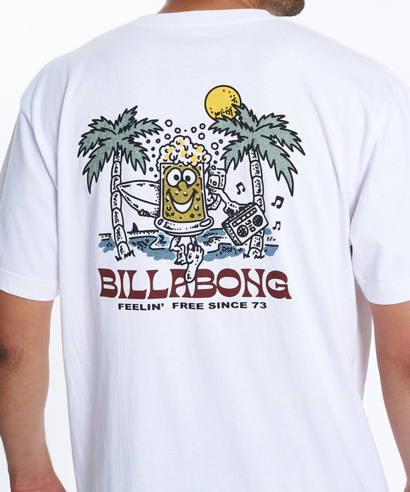 BILLABONG メンズ R STYLE Tシャツ 【2026年春夏モデル】 WHT / XL