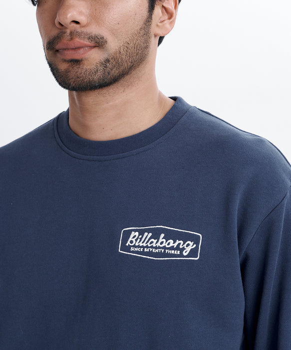 BILLABONG メンズ ROAD SIGN トレーナー 【2026年秋冬モデル】 DKD / XL