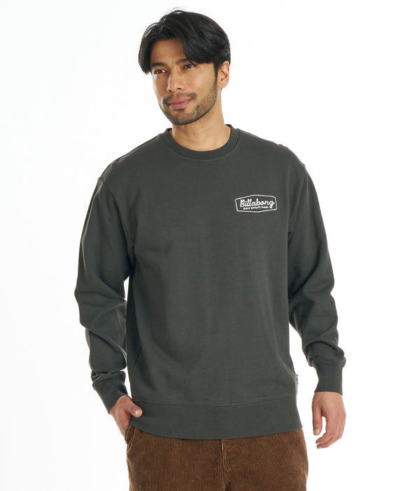 BILLABONG メンズ ROAD SIGN トレーナー 【2026年秋冬モデル】 WAA / XL