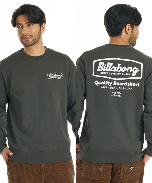 BILLABONG メンズ ROAD SIGN トレーナー【REGULAR FIT】 【2026年秋冬モデル】