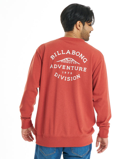 BILLABONG メンズ WAVE ALMOND トレーナー 【2026年秋冬モデル】 BRD / XL