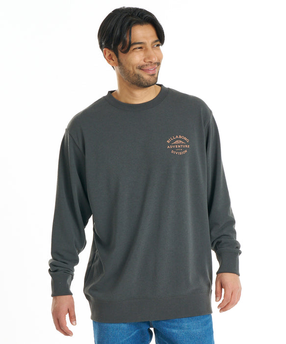 BILLABONG メンズ WAVE ALMOND トレーナー 【2026年秋冬モデル】 WAA / XL