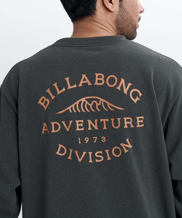 BILLABONG メンズ WAVE ALMOND トレーナー 【2026年秋冬モデル】 WAA / XL