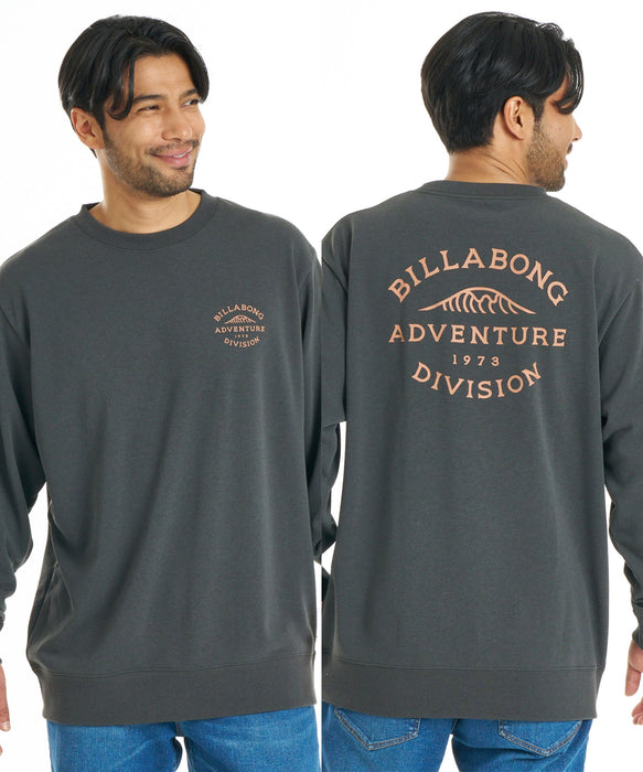 BILLABONG メンズ WAVE ALMOND トレーナー【OVER FIT】【DRY加工】【2026年秋冬モデル】