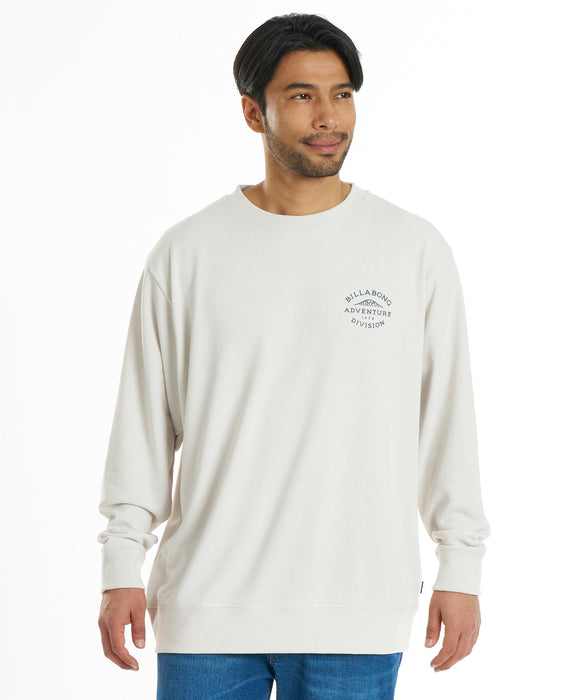 BILLABONG メンズ WAVE ALMOND トレーナー 【2026年秋冬モデル】 WGY / XL