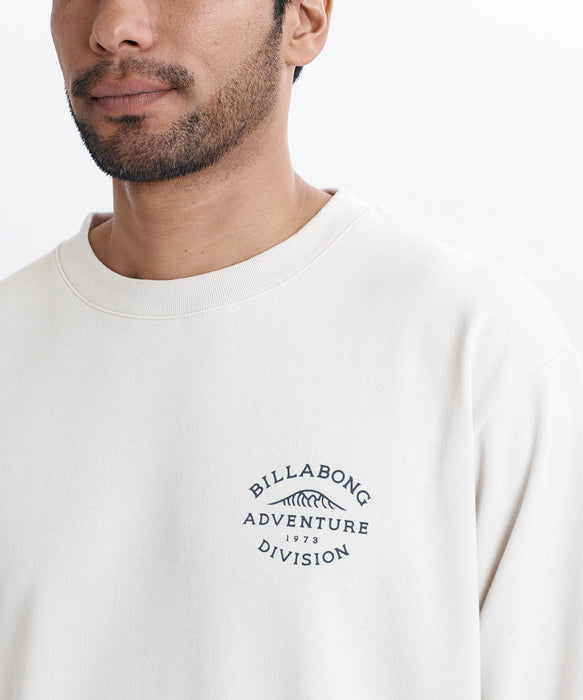 BILLABONG メンズ WAVE ALMOND トレーナー 【2026年秋冬モデル】 WGY / XL