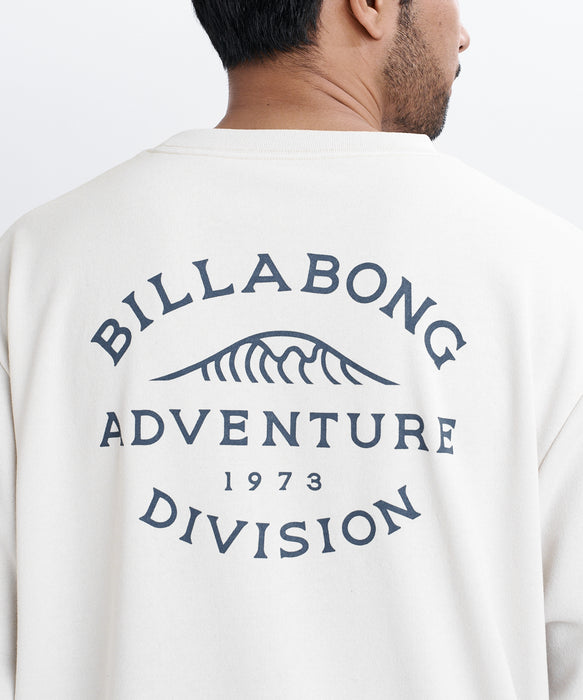 BILLABONG メンズ WAVE ALMOND トレーナー 【2026年秋冬モデル】 WGY / XL