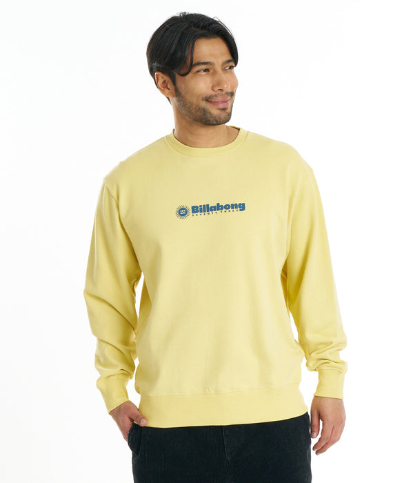 BILLABONG メンズ SINGLE FIN トレーナー 【2026年秋冬モデル】 RAFF / XL