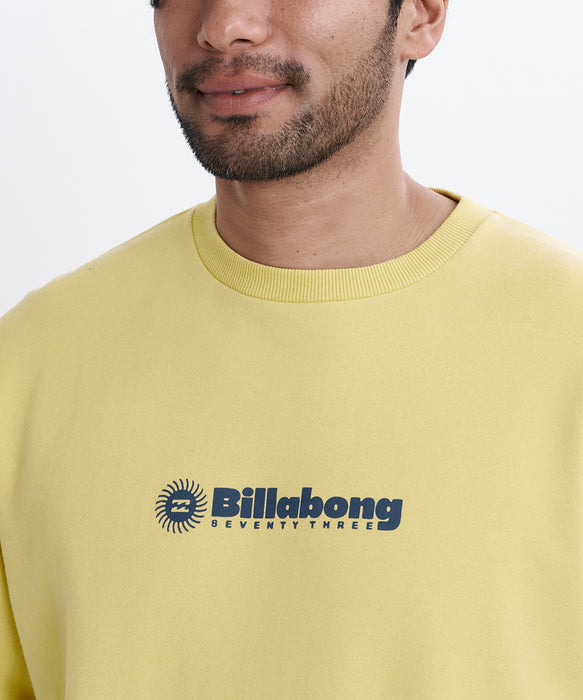 BILLABONG メンズ SINGLE FIN トレーナー 【2026年秋冬モデル】 RAFF / XL