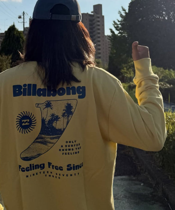 BILLABONG メンズ SINGLE FIN トレーナー【REGULAR FIT】 【2026年秋冬モデル】