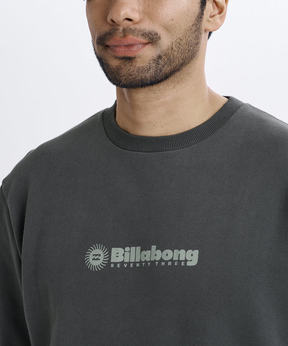 BILLABONG メンズ SINGLE FIN トレーナー 【2026年秋冬モデル】 WAA / XL