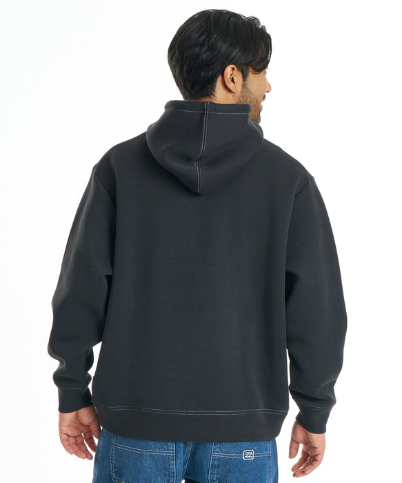 BILLABONG メンズ SCRIPT LOGO パーカー 【2026年秋冬モデル】 BLK / XL