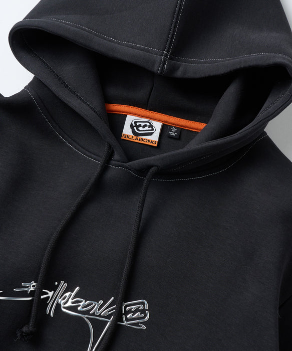 BILLABONG メンズ SCRIPT LOGO パーカー 【2026年秋冬モデル】 BLK / XL