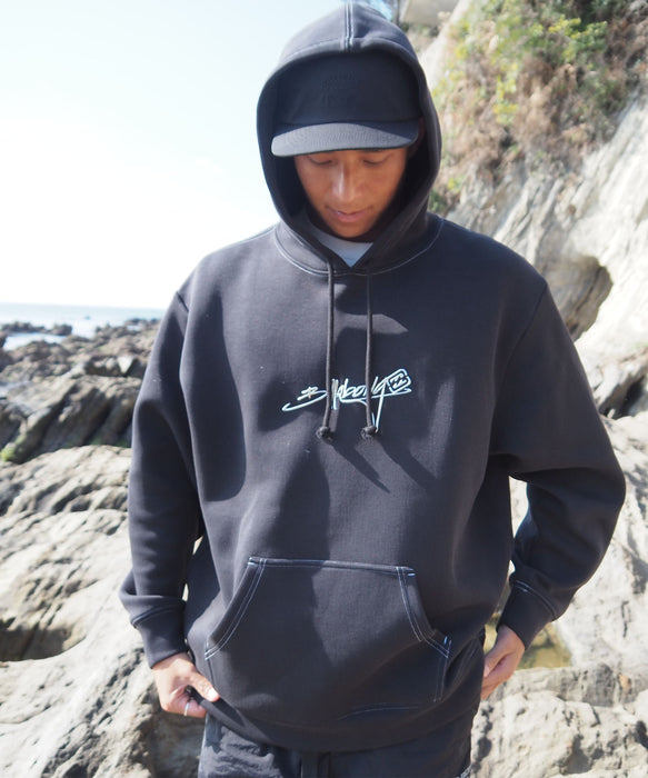 BILLABONG メンズ SCRIPT LOGO パーカー【WIDE FIT】 【2026年秋冬モデル】