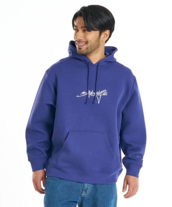 BILLABONG メンズ SCRIPT LOGO パーカー 【2026年秋冬モデル】 PUR / XL