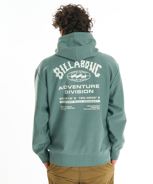 BILLABONG メンズ COORDINATES パーカー 【2026年秋冬モデル】 EMR / XL