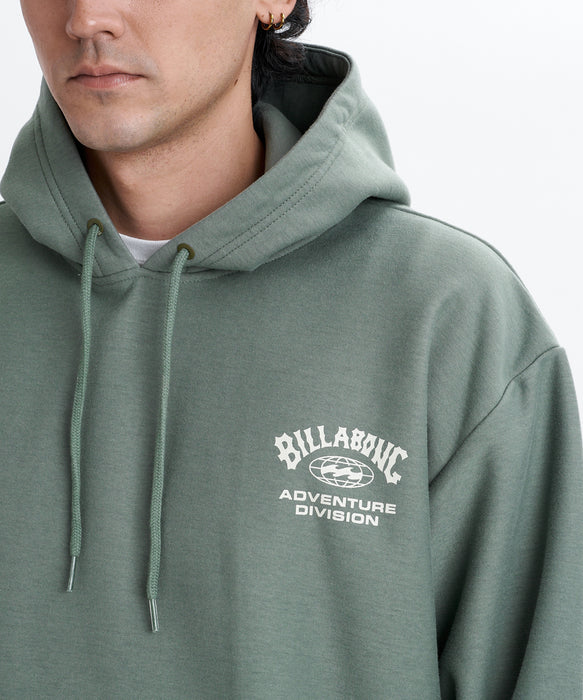 BILLABONG メンズ COORDINATES パーカー 【2026年秋冬モデル】 EMR / XL