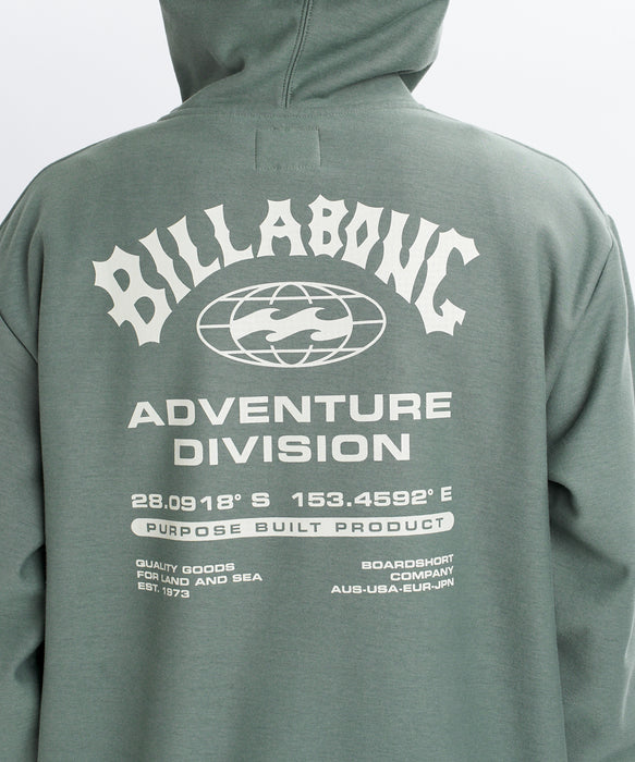 BILLABONG メンズ COORDINATES パーカー 【2026年秋冬モデル】 EMR / XL