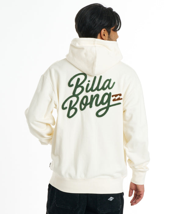BILLABONG メンズ BB NEON パーカー 【2026年秋冬モデル】 CRM / XL