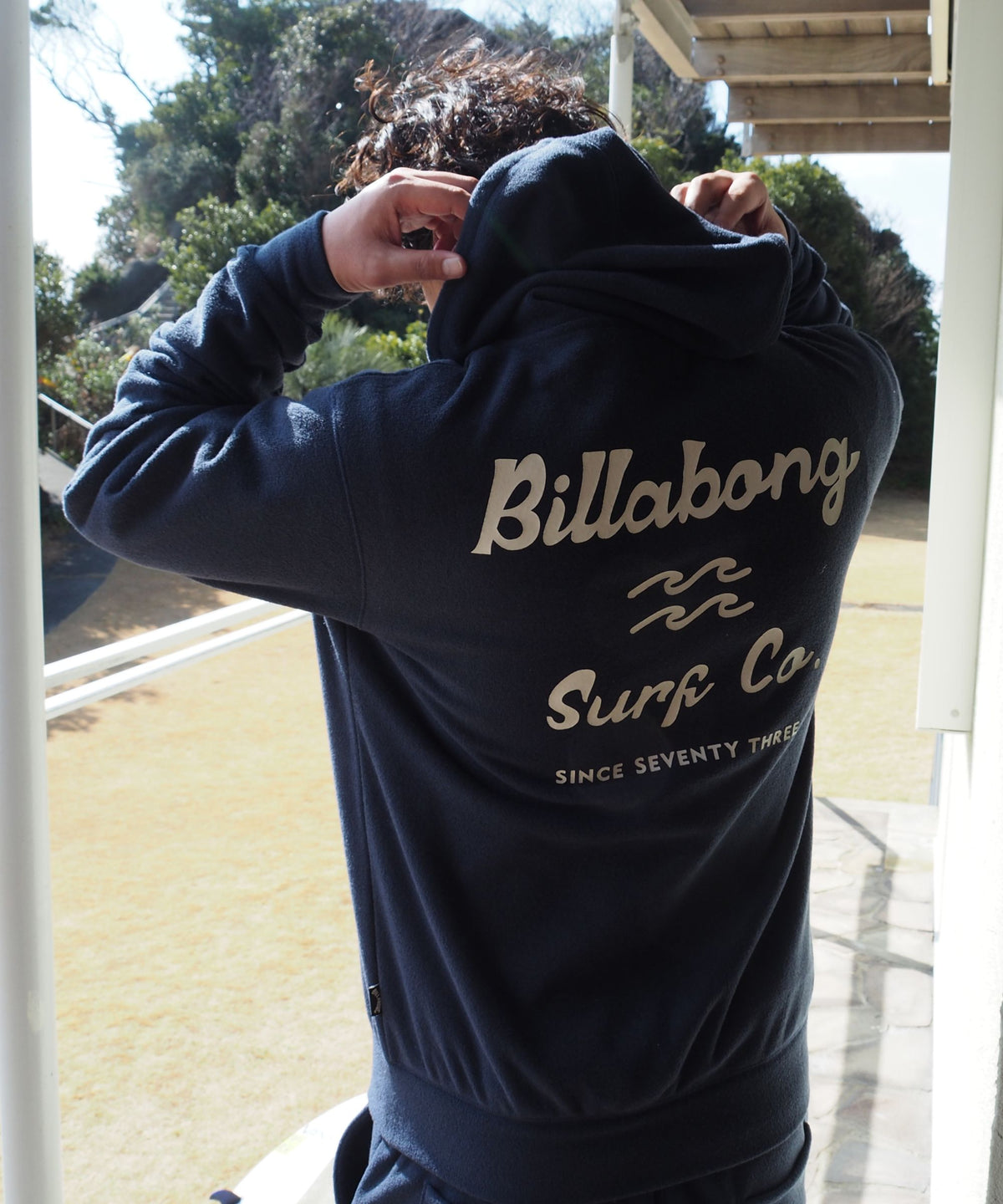 BILLABONG メンズ PILE ZIP PARKA セットアップ パーカー 【2026年秋冬