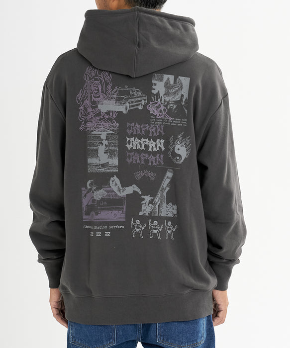 BILLABONG メンズ DESTINATION PARKA パーカー【SHONAN STATION SURFERS】【OVER FIT】【2026年秋冬モデル】