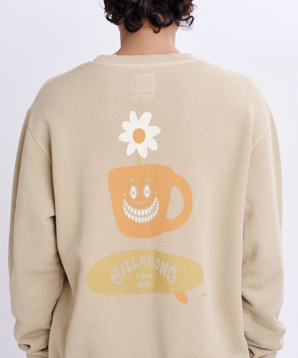 BILLABONG メンズ GALLERY CREW トレーナー 【2026年秋冬モデル】 COF / XL
